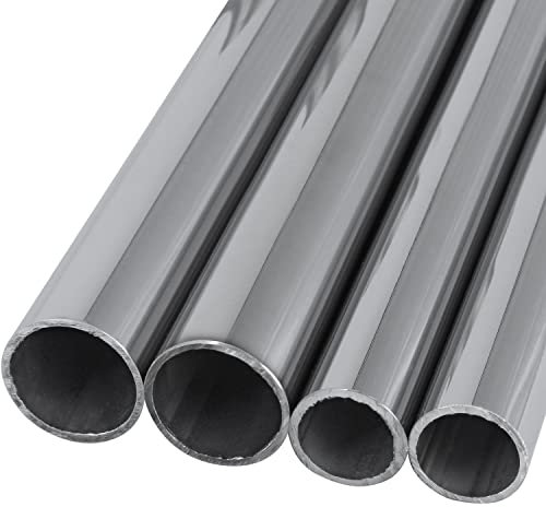 FASTON® Edelstahl Rohre Rundrohr 20x1,5 mm aus Edelstahl A2 V2A (300 mm) Edelstahlrohr Geländer Zaunpfosten Handlauf Treppengeländer Rohr Rohrverbinder