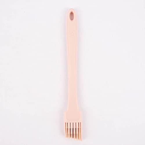 Kochblume Design Pinsel S | Premium-Silikon & BPA frei| Hitzebeständig | Spülmaschinenfest | 24cm | Farbe: altrosa