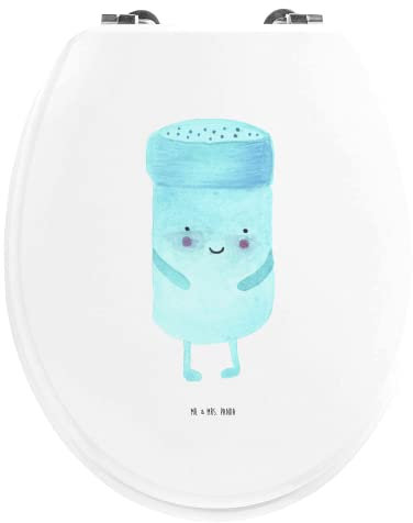 Mr. & Mrs. Panda Motiv WC Sitz Beste Freunde Salz - Geschenk, WC-Sitz, Toilette, lustige Sprüche, Tiermotive, Toilettendeckel, Klobrille, fehlende