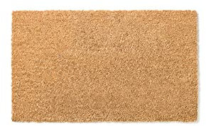 Acomoda Textil – Felpudo de Coco Natural Ecológico, Resistente y Antideslizante, Ideal para Interior y Exterior de Hogar, Oficina, Puertas y Jardín. (45x80 cm)