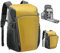 K&F Concept Zaino per fotocamera professionale, borsa impermeabile di grande capacità per fotocamera reflex digitale con scomparto per laptop 16 Pollici-Oro