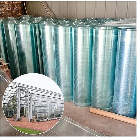 PFCDZDU Polycarbonat Überdachung Blatt, Leicht Zu Biegen UV-geschützt Verstärkt Klare Platten, Draussen Gewächshaus Ersatz Regenfest Überdachung Verkleidung Abdeckung (Farbe : Clear-1mm, Größe : 1.5