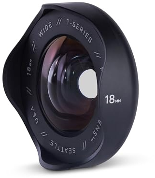 Moment 18mm Wide Lens for iPhone – T-Series Mobile Lens for Ultra-Wide Photos & Videos
