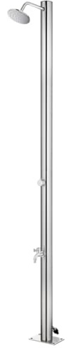 Générique Douche de Jardin 215 cm Acier Inoxydable,Maison & Jardin,Piscine & Spa,Accessoires pour piscines & spas,8.27 kg,315940