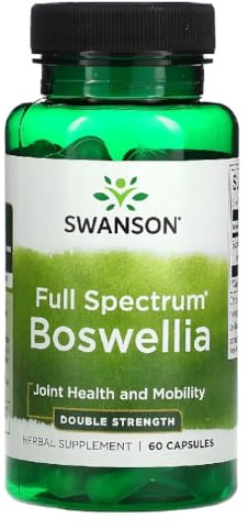 Swansons Swanson - Full Spectrum Boswellia Double Strength | 800mg Herbal Joint Support | Standardized Extract - 60 Capsules