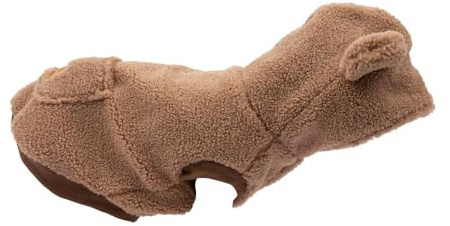 Preziosi Pet-Felpa Caldo Per Cane, Maglia Comfort Taglia Medio Piccola 35 Cm, Chiusura Regolabile In velcro, Cappuccio Con Orecchie E Foro Per Guinzaglio, Abbigliamento, Bottone Ferma Cappuccio