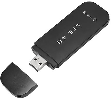 Chiavetta da surf USB 4G LTE, portatile Wi-Fi per viaggiare senza contratto, router wireless portatile con slot SIM da viaggio, fino a 150 Mbit/s download/50 Mbit/s, supporto di caricamento 10