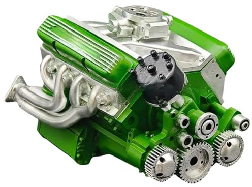 Générique Cison V8 Engine Kit | Ohv V8 Small-Block Engine Model Kit,Collection Decorative Display Ornaments for Living Room Home Men Women