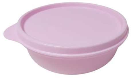 Tupperware Sommer Drops Ciotola con Coperchio a Tenuta Stagna Hitparade Frischedrops 300ml Contenitore Salvafreschezza 300ml Rosa