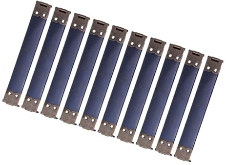 SUPVOX Chiusure Portamonete Uncinetto in Ferro per Creazione Porta Monete Fai da Te, Cornice Flessibile Interna 8cm, Confezione da 10 Pezzi per Borse e Clutch