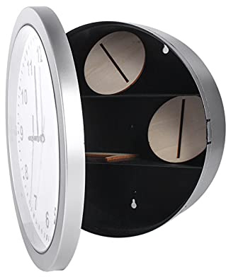 SIXRUN Contenedor Oculto para Reloj, Caja Fuerte para Objetos de Valor y Joyas, Compartimento Secreto Montable en la Pared para Decoración del Hogar y la Oficina, Compartimento de Desviación Seguro