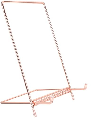 BCOATH Supporto Elegante Base Stabile e Angolo Inclinato per Piatti in Acciaio Inossidabile per Esposizione di Dipinti in Ufficio o Matrimoni