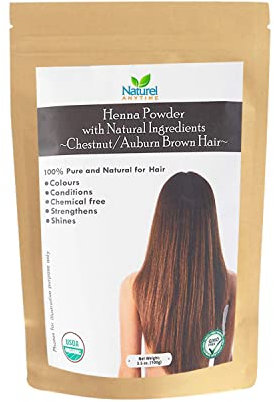 Naturel Anytime Henna Chestnut with Hibiscus | 100gm | check full listing | USDA organic