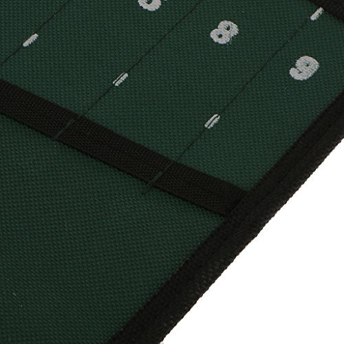 Klappe Leinwand Schraubenschlüssel Werkzeugtasche Werkzeugrolltasche Rolltasche Werkzeug Tasche 14-Tasche