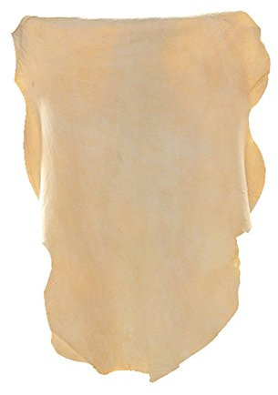 Car Natural Chamois Cleaning Cloth, RIVERLAKE Genuine Deerskin Leather Auto Car Wash Drying Towel,Super Absorbent,3 Available Sizes. (M:18''x25'' -1 PACK)