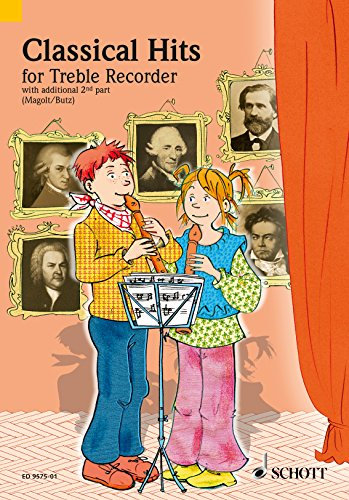Classical Hits: for Treble Recorder (Spiel und Spaß mit der Blockflöte) (English Edition)