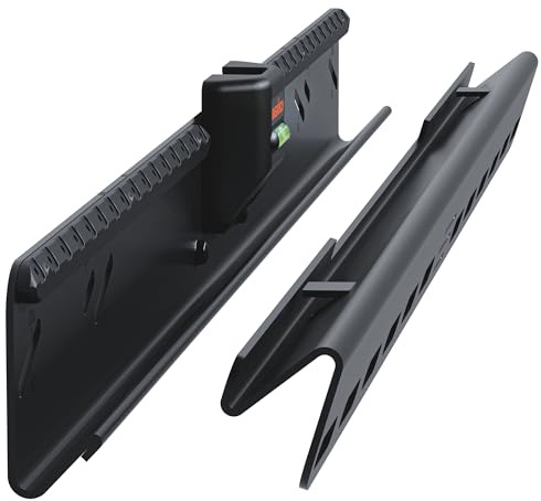 ECHOGEAR No Stud TV Mount for Drywall - Slim No Drill Design Holds TVs Up to 100lbs with Nails - Easy Studless Install with No Drill Needed