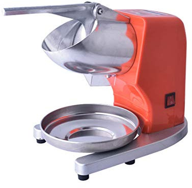 Picadora de Hielo Picadora de Hielo Alimentos Afeitadora Eléctrica Picadora de Hielo Trituradora de Hielos en Nieves de Aluminio Uso Comercial Capacidad 65kg/ h
