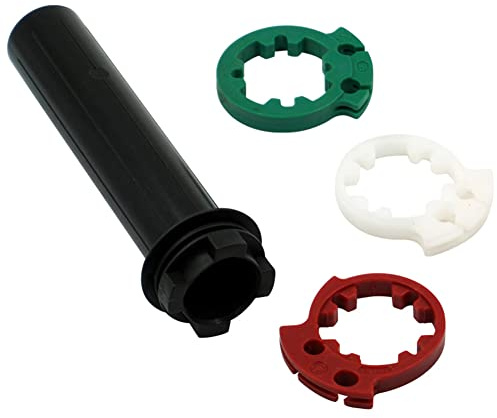 iSpchen 23 Mm Manopole Dell'Acceleratore Moto, Universal Throttle Grip,Manopole Dell'Acceleratore Dell'Acceleratore a Rotazione, Impugnatura Acceleratore Con Tre Rondelle,Per Moto Scooter Pit Bike