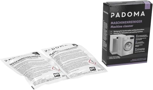 P Padoma Maskinrengöringsmedel för disk- och tvättmaskiner Maskinrengöringsmedel 4 x 150 g Hygienisk rengöringsmedel