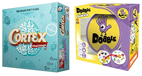 Zygomatic Cortex Challenge - Juego de Mesa en español y portugués (COR01ML) & Dobble - Juego de Cartas en Español y Portugués