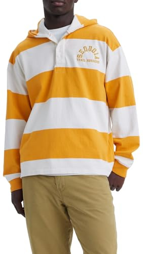 Levi's Rugby-tröja för män, Club Golden Glow, XL