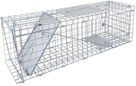 Gabbia per conigli, scoiattoli, opossum, puzzola, gattino, visone, cattura e rilascia, trappola per topi per interni ed esterni