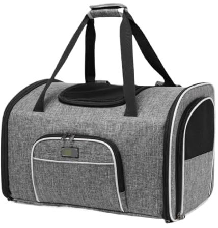 RUVOO Katzenbox Transporttasche Katze Tragbarer Haustierrucksack, Katzenträger, Ausgehende Reisetasche, Haustierträger, Handtasche Transportbox Katze