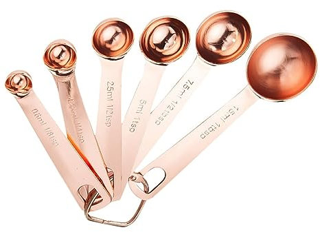 SHOWERORO Measuring Spoons Set Kitchen Baking Tool Measuring Spoons Measure Cups Kit for Baking Supplies
