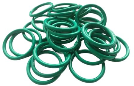 O-Ringe, Gummi-O-Ringe, 1 Stück Fluorkautschuk-O-Ringe, 81,11 mm Außendurchmesser, 75,87 mm Innendurchmesser, 2,62 mm Breite, Dichtung for Maschineninstallationen, grün(58.4mm x 63.64mm x 2.62mm)