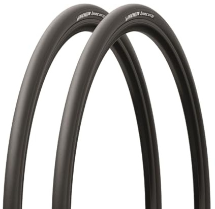 MICHELIN - Lot de Deux Pneus Tringles Rigides - Noir - Access Line - Adhérence et Longévité - pour Usage Quotidien