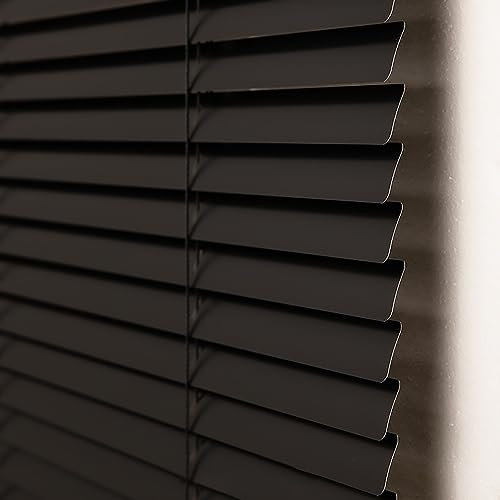 Tende veneziane in alluminio, tapparelle avvolgibili, blocco della luce e antiriflesso, installazione senza fori, per porte e finestre, 130 x 120 cm (larghezza x altezza)