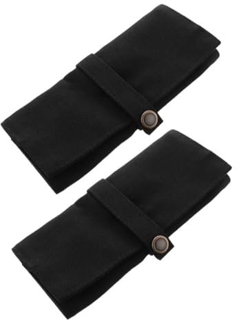 Warmhm 2pezzi Porta Orologi Da Viaggio in Tela Borsa Per Riporre e Proteggere Orologi e Cinturini Adatta Per Donna e Uomo