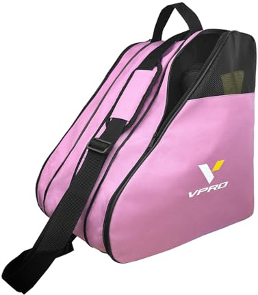 VPRO Schlittschuhtasche,Roller Skate Bag, Inline Bag, Ice Skate Bag, Skate Bag for Children/Adults, mit Tragegurt und Reißverschluss
