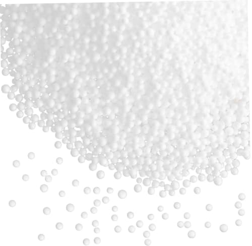 WATIIFUFU Soft Foam Cushion Filling Beads Pack White Epp Foam Particles Bean Bag Filler for Sofa Pillow Bed Comfortable Supportive Versatile Sofa Stuffing for Relaxation and Extended Use