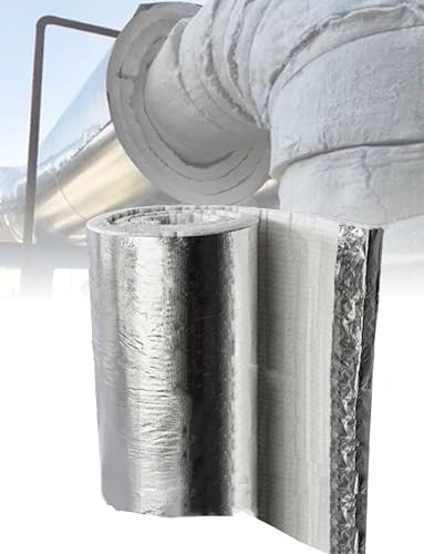 Hochtemperatur-Keramikfaser-Isolierdecke, 1,426 °C, hitzebeständige Rolle für Herd, Ofen, Schmiede, Kessel, Pizzaofen und Schamottsteine