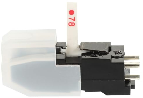 VICASKY Abs Plattenspielernadel mit Mehrstufiger Form für Grammophon Verbessertes Generierungseffizienz Weißer Nadelstift für Präzisen Nadeldruck Geeignet für Zufällige Farbe