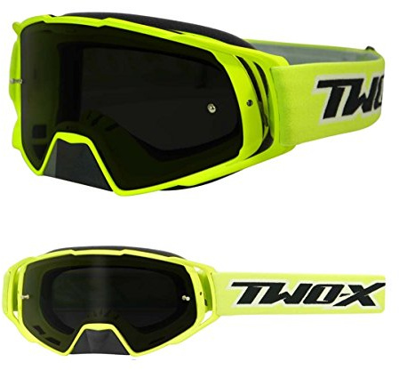 TWO-X Cross-Brille - Motocross-Brille - Motorrad-Brille - Enduro & Downhill - Schutz-Brille - Modell Rocket