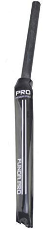 HIOD FUNDA PRO — Fahrradgabel Carbon Straight Tube Rennrad Gabel Reitausrüstung Fahrradzubehör für 700C Laufradsatz,Black-White