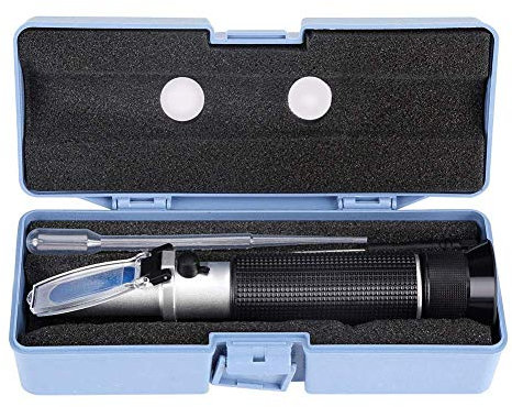 Alkohol Refraktometer,Professionelles Handheld-Alkohol 0-80% Test Refraktometer Tester Meter Messinstrument