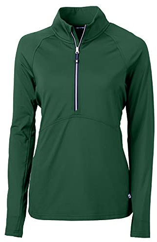 Cutter & Buck Long Sleeve Adapt Eco Knit Half Zip Pullover Chemise Femme (Lot de 1)