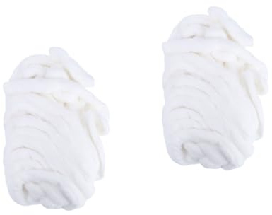 Beavorty 2rollen Rollende Entfettungs-baumwollstreifen Reine Saugfähige Einwegstreifen Für Friseursalons Makeup-entfernung Babypflege Und Bastelprojekte