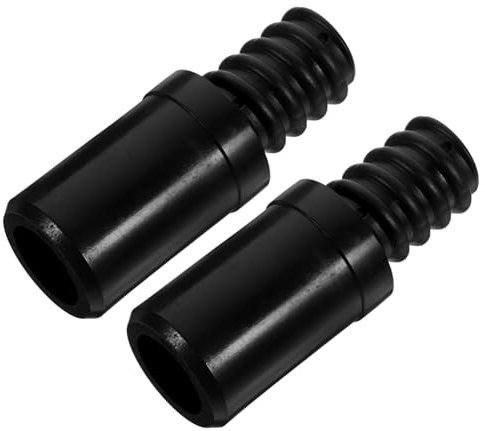Garneck 2stücke Gewindeende Ersatz Für Besenstiel Reparatursatz Mit Gewindespitze Stangenadapter Für Mopp Und Besen Aus Kunststoff Schnell Und Einfach Montierbar