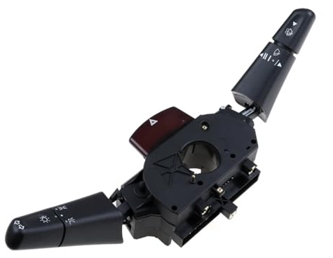 Voiture Clignotant Phare Interrupteur Compatible Avec Benz Pour Sprinter 1995-2006 Pour Vito 1996 -2003 Indicateur De Colonne De Direction Interrupteur De Tige De Feu De Danger D'essuie-glace A0015404