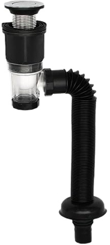 Tubo De Desagüe Del Lavabo | Desagüe de Fregadero con Manguera,Accesorio Extensible para Limpieza de Fregadero Ducha Baño Químico