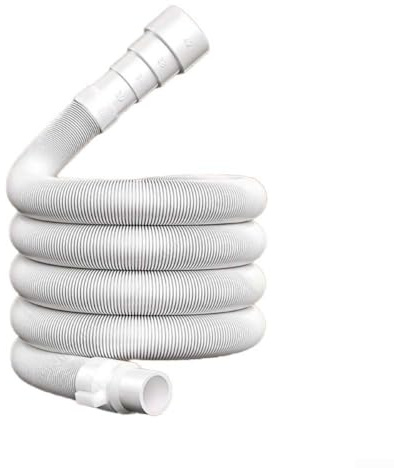 Tubo dell'acqua completamente automatico, tubo di scarico per lavatrice, tubo di uscita per lavanderia (4 m)