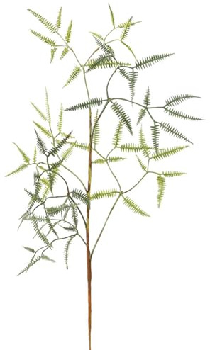QWUUYEC Foglie di Felce Artificiale, Foglie Persiane Simulate, Pianta Paesaggistica Decorativa per Casa e Ufficio, 76 cm - Realistica e Duratura, Facile da Pulire, Adatta a Varie