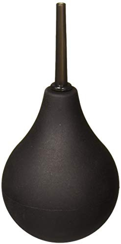 Shibari Triton Easy Squeeze Enema Bulb, Flexible Tip for Ultimate Comfort, BPA & Phthalates-Free, Ease Anal Silicone Douche for Men & Women, 7.4 Fl Oz Capacity (Black)