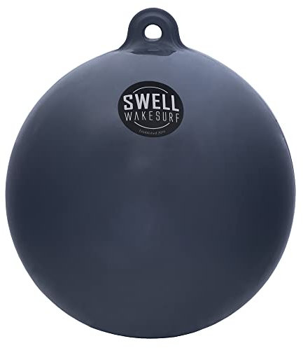 SWELL Wakesurf - Großer Bumper-Ball – aufblasbarer Floß zum Binden von Booten, Fenderboje