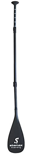 SUPwave Stemax Carbon Black Paddel | 3-teilig voll Karbon